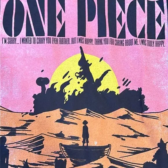 Uniqlo x One Piece Tshirt Sz L - Picture 6 of 6